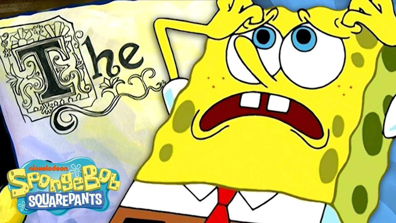 spongebobe essay writing meme